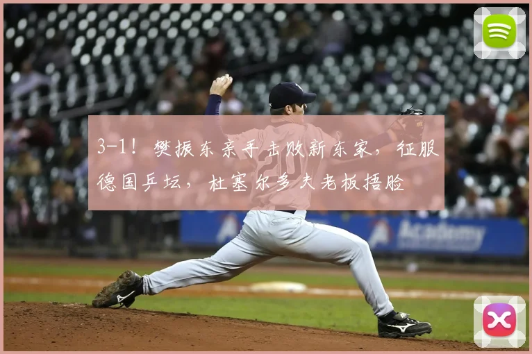 3-1！樊振东亲手击败新东家，征服德国乒坛，杜塞尔多夫老板捂脸