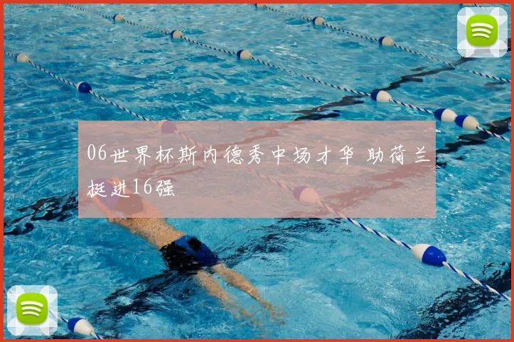 06世界杯斯内德秀中场才华 助荷兰挺进16强